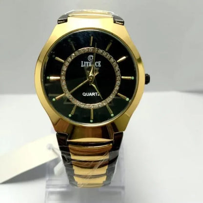 Men's Quartz Water Resistant Round Analogue Watch - 1 Pc