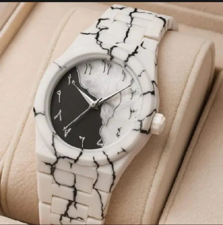 Exclusive White Marble Watch